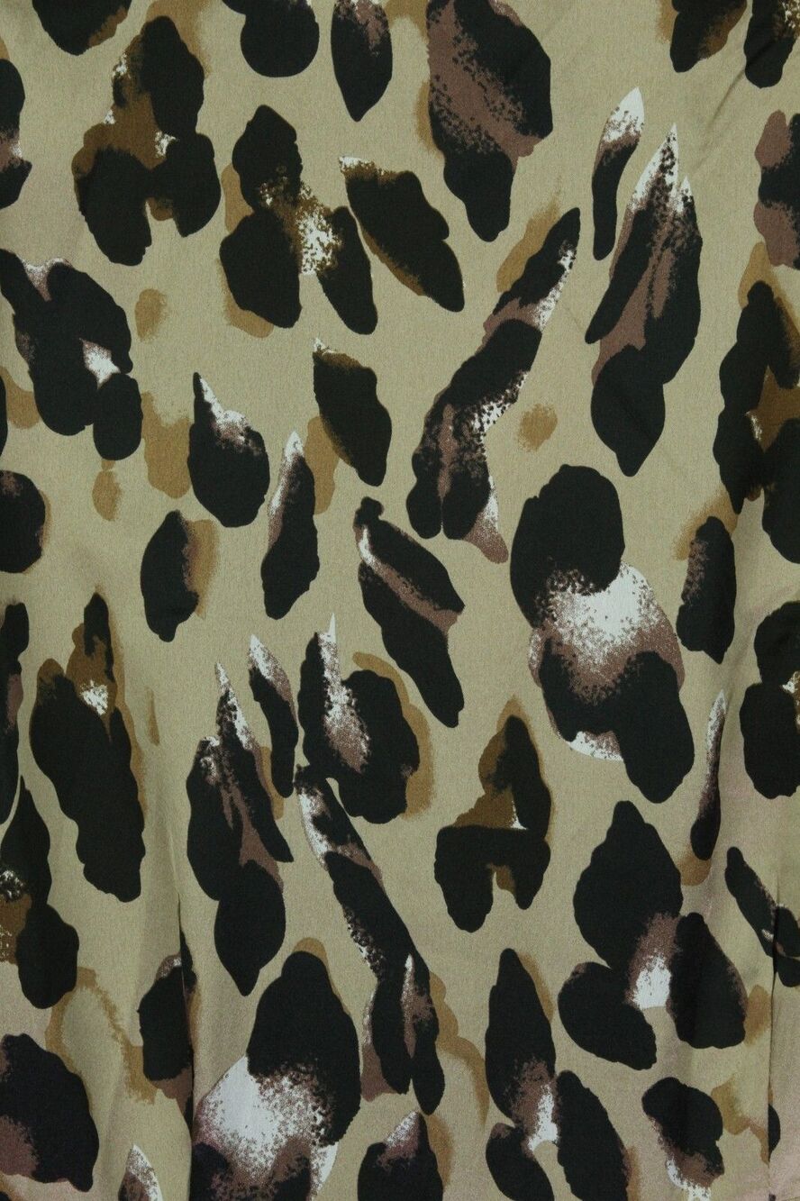 Club London Dress Leopard V-Neck Long Sleeve US 10 UK14 New - Picture 6 of 12